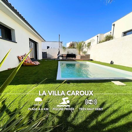 Villa Contemporaine Avec Piscine Chauffee Proche Des Plages Sauvian Eksteriør bilde